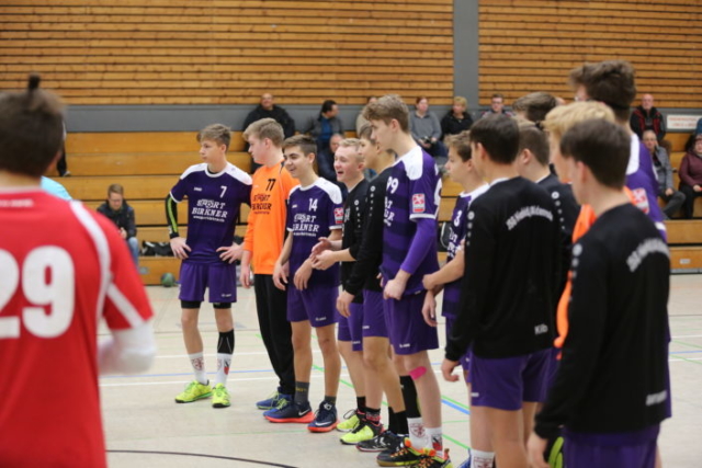 Gut gelaunte JSG B1-Jugend